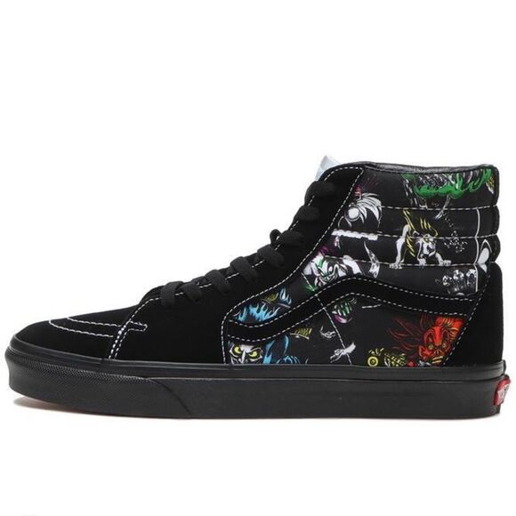 Vans x Disney Sk8-Hi Disney 100 'Villains' Women's Shoes Sneakers   |  Size: 9.5 - Picture 1 of 16